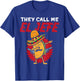 They Call Me El Jefe Taco Funny Boss Cinco De Mayo Men Boys T-Shirt - T-Shirt | Royal