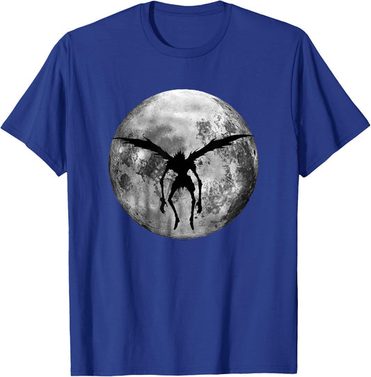 Death Note Ryuk Full Moon Silhouette Anime T-Shirt - T-Shirt | Royal