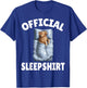 Golden Retriever Dog Official Sleepshirt Napping Pajamas Men Women Kids T-Shirt - T-Shirt | Royal