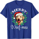 Labrador Retriever Merry Woof-mas Christmas X-mas T-Shirt - T-Shirt | Royal