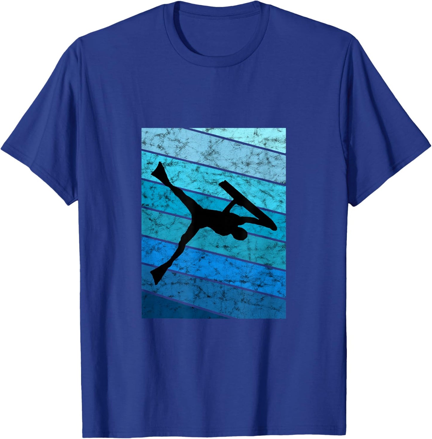 Bodyboarder Vintage Retro Ocean Bodyboard Surfer Surfing T-Shirt - T-Shirt | Royal