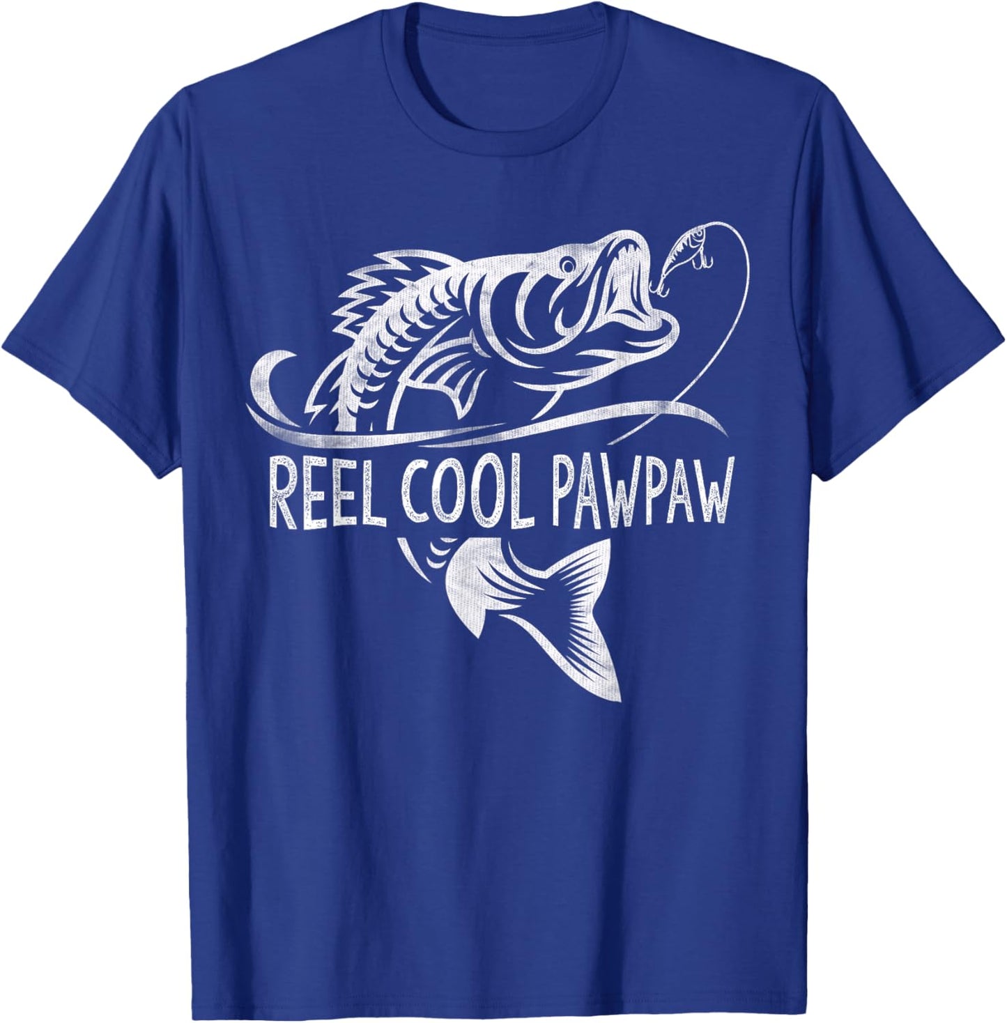 Reel Cool Pawpaw Fishing Gifts Pawpaw Father's Day T-Shirt - T-Shirt | Royal
