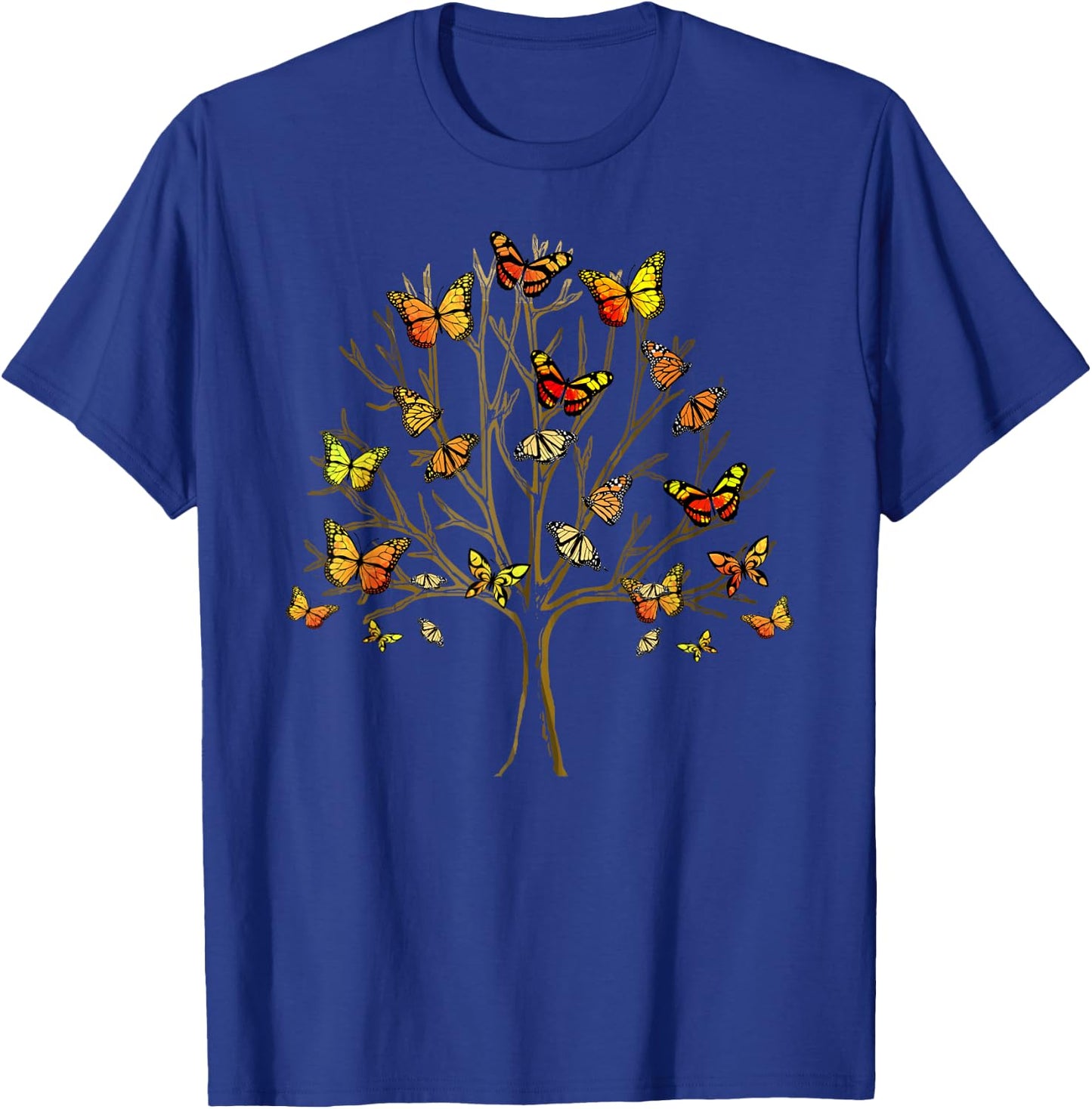 Butterfly Tree of Life Butterflies T-Shirt - T-Shirt | Royal