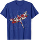 Vintage Dragonfly T-Shirt - T-Shirt | Royal