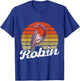 Robin bird design gift bird lover T-Shirt - T-Shirt | Royal