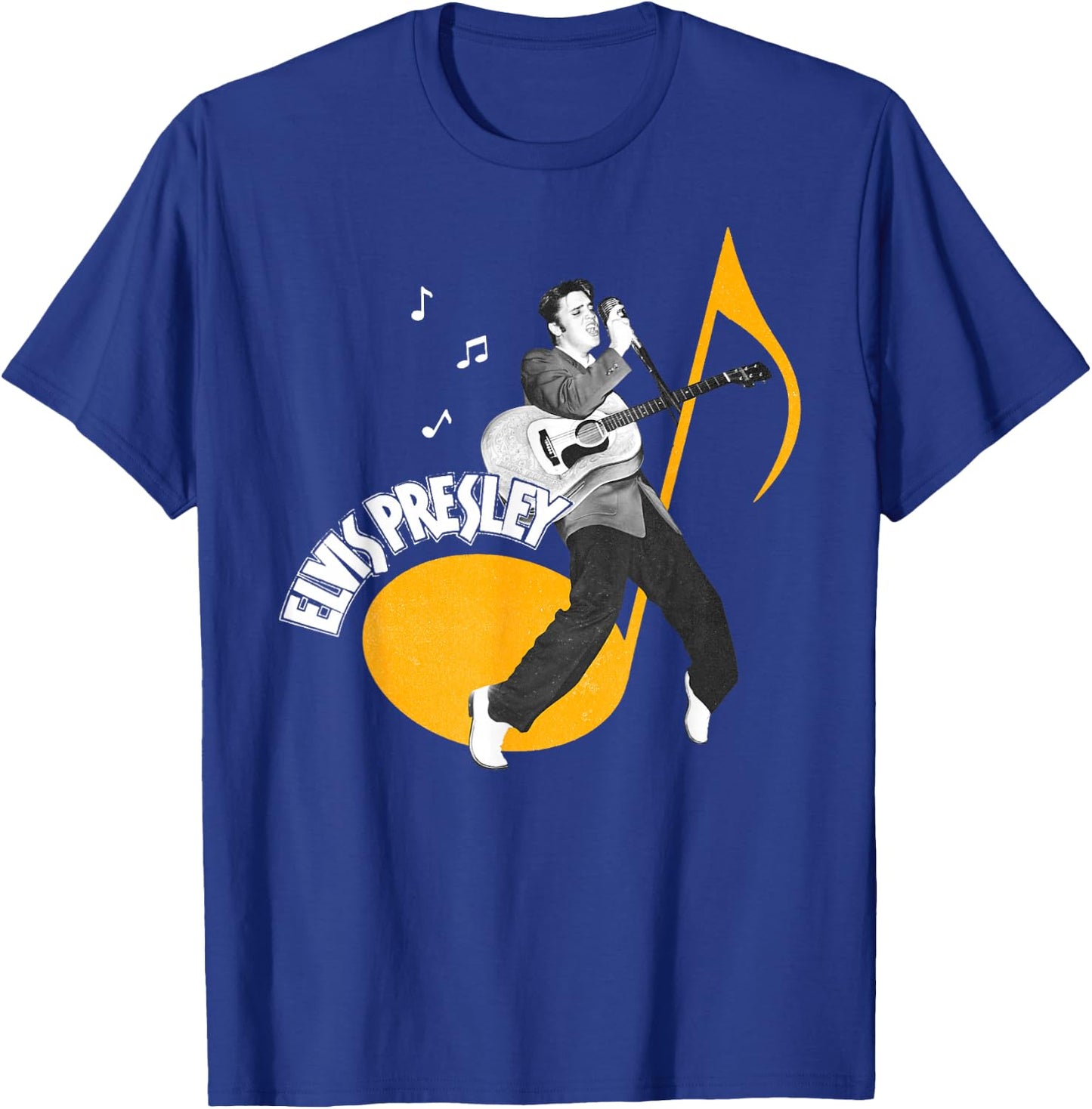 Elvis Presley Official Music Note T-Shirt - T-Shirt | Royal