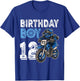 Motocross MX 12th Gift 12 Year Old Dirt Bike Birthday Party T-Shirt - T-Shirt | Royal