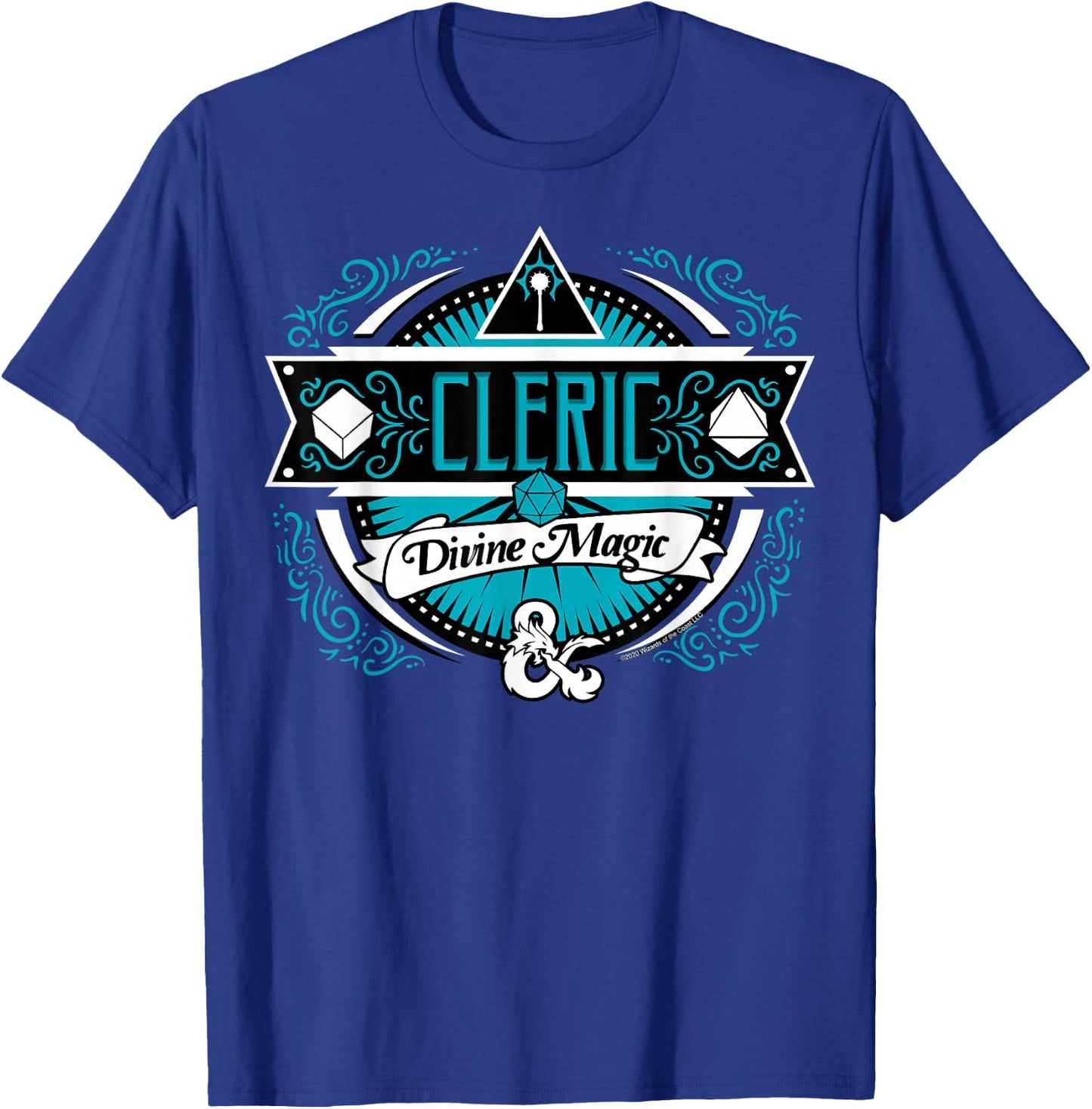 Dungeons & Dragons Cleric Divine Magic Logo T-Shirt - T-Shirt | Royal