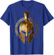 Golden Spartan Helmet Warrior Gladiator Gym - Workout T-Shirt - T-Shirt | Royal