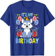 Its My 2nd Birthday Wolf T-Shirt - T-Shirt | Royal