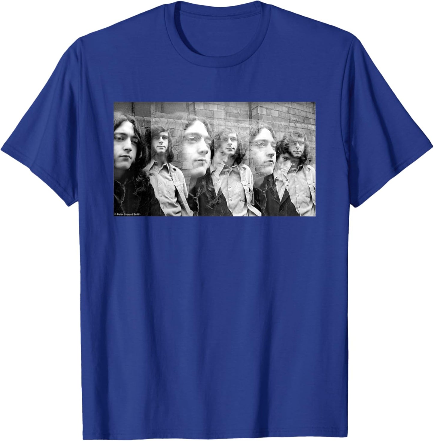 Rory Gallagher With Band Taste By Everard Smith T-Shirt - T-Shirt | Royal