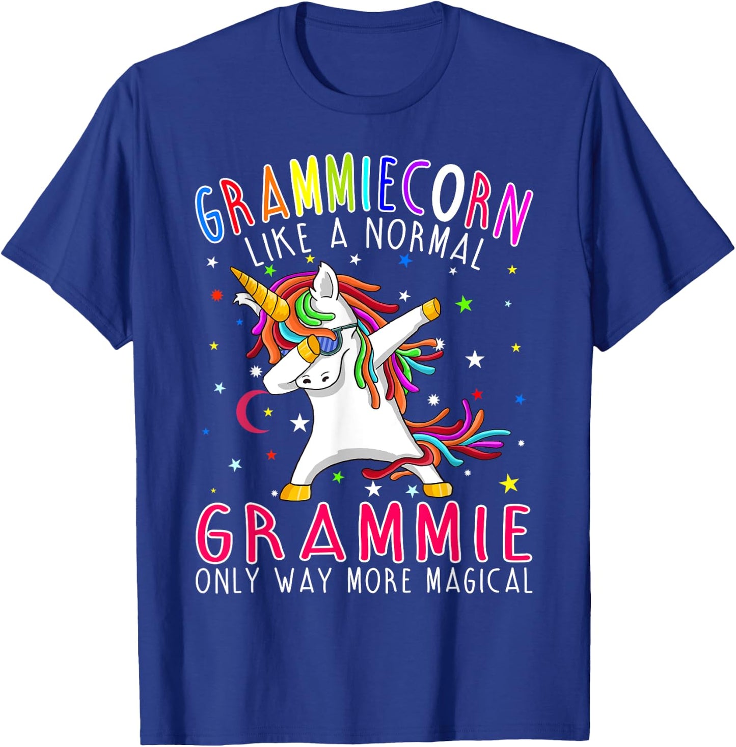 Grammiecorn Like A Normal Grammie Only Way More Magical T-Shirt - T-Shirt | Royal