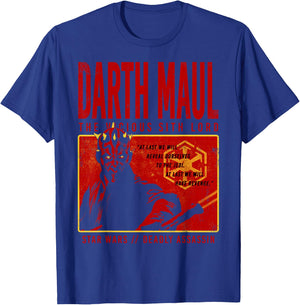 Star Wars Halloween Darth Maul The Vicious Sith Lord T-Shirt - T-Shirt | Royal