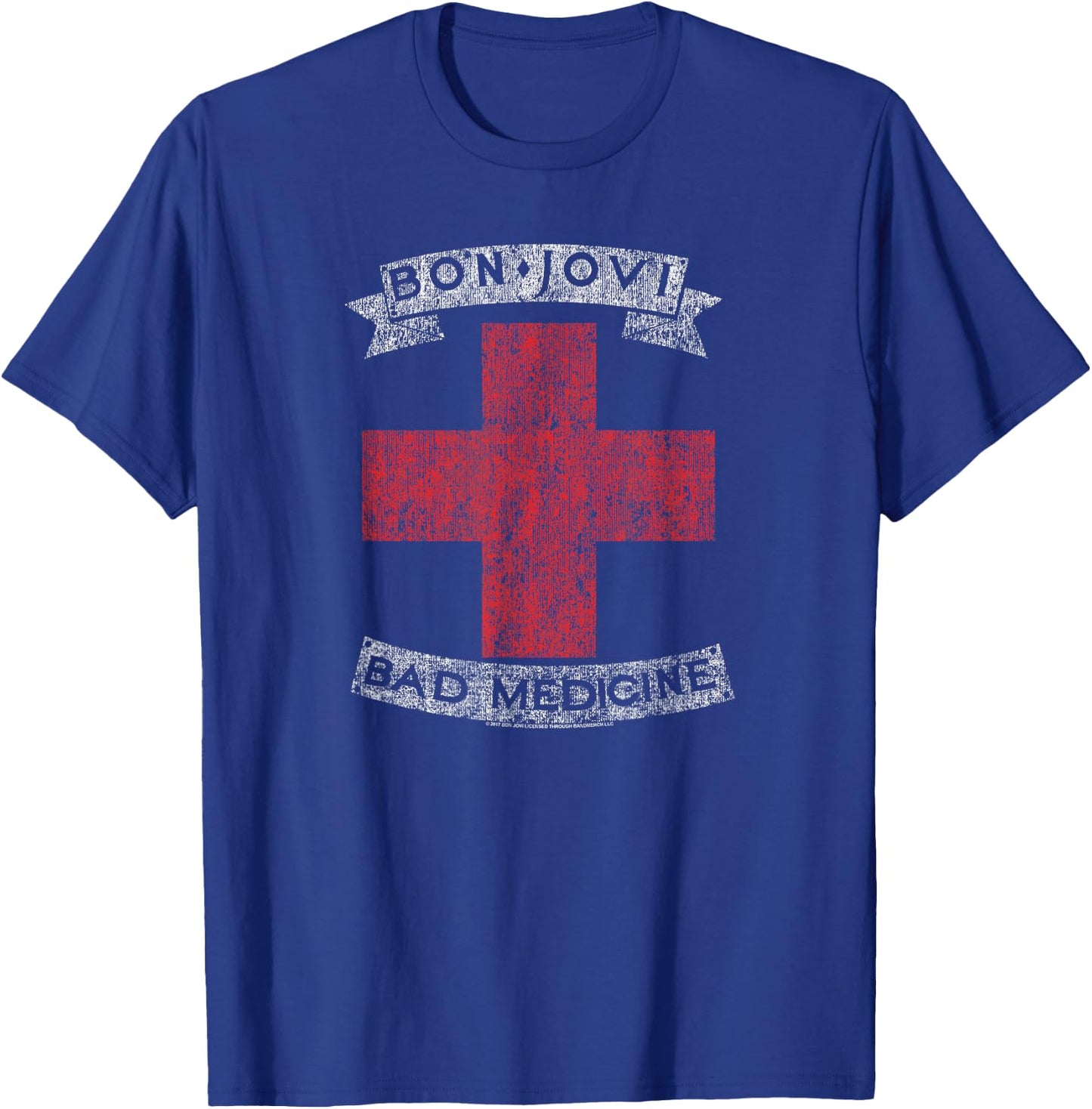 Bon Jovi Bad Medicine T-Shirt - T-Shirt | Royal