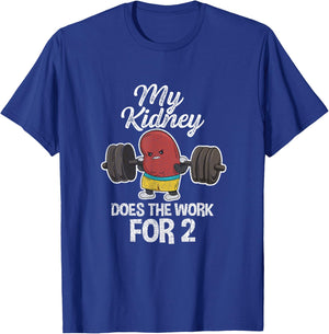 Organ Donation Design for a Kidney Donor ,Black,Small T-Shirt - T-Shirt | Royal