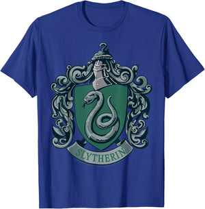 Harry Potter Slytherin House Crest Small T-Shirt - T-Shirt | Royal