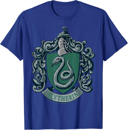 Harry Potter Slytherin House Crest Small T-Shirt - T-Shirt | Royal