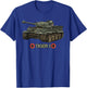 World War 2 German Tank Tiger I (1) gift memorabilia T-Shirt - T-Shirt | Royal