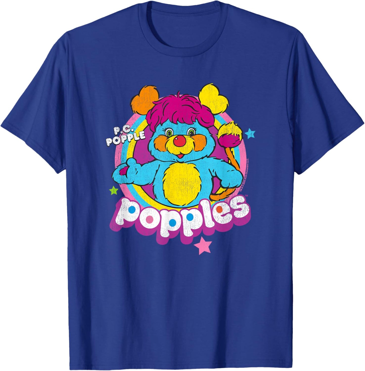 Popples P.C. Popple T-Shirt - T-Shirt | Royal