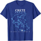 Greece Crete T-Shirt - T-Shirt | Royal