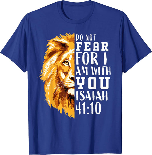 Lion of Judah Christian Shirts Gift Kids Bible Verse T-Shirt - T-Shirt | Royal