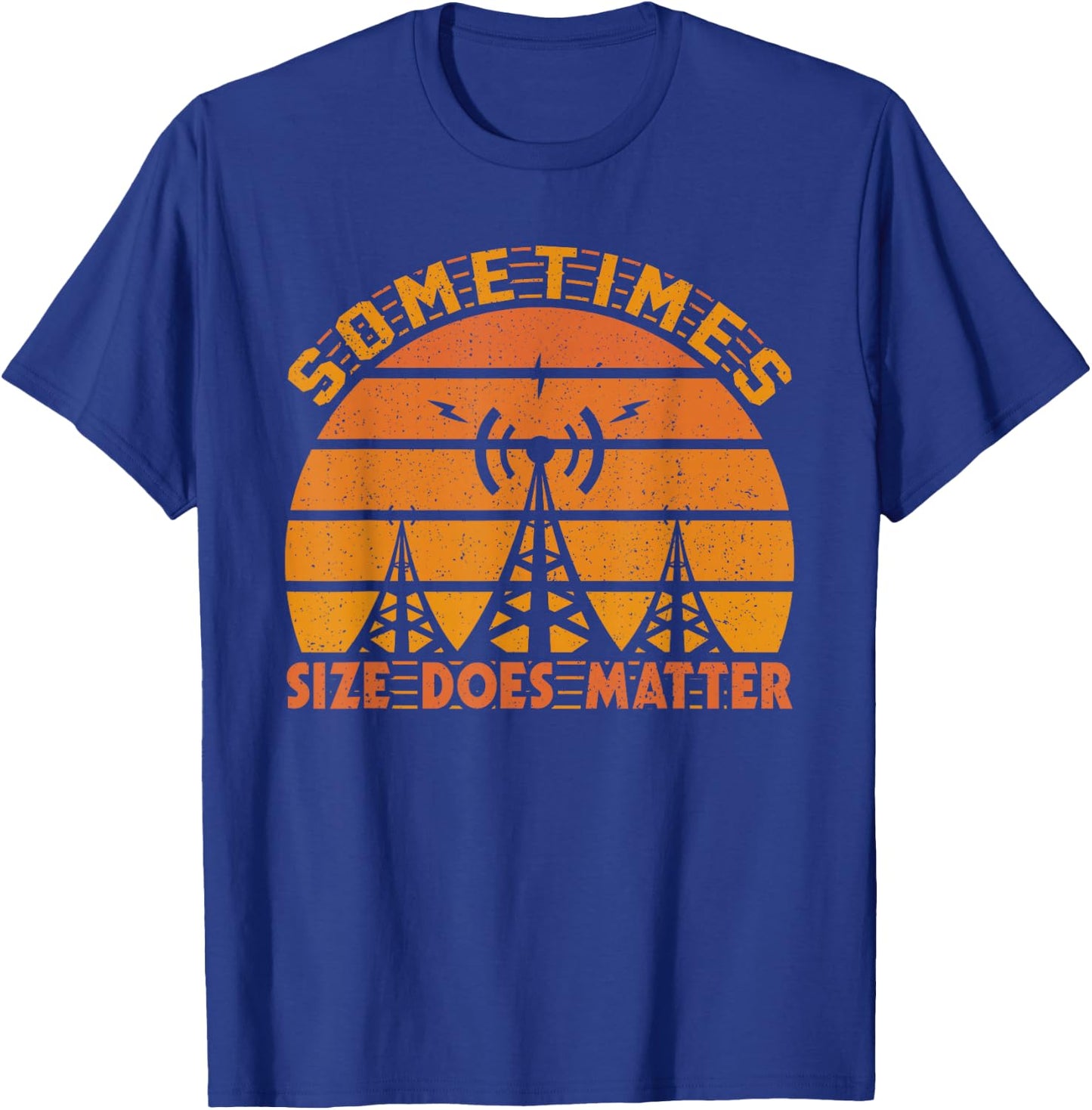 Ham Radio Funny Gift Hobby Birthday T-Shirt - T-Shirt | Royal