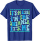 It's Me Hi I'm The Swimmer It's Me Beach Summer Vacation Women Kids T-Shirt - T-Shirt | Royal