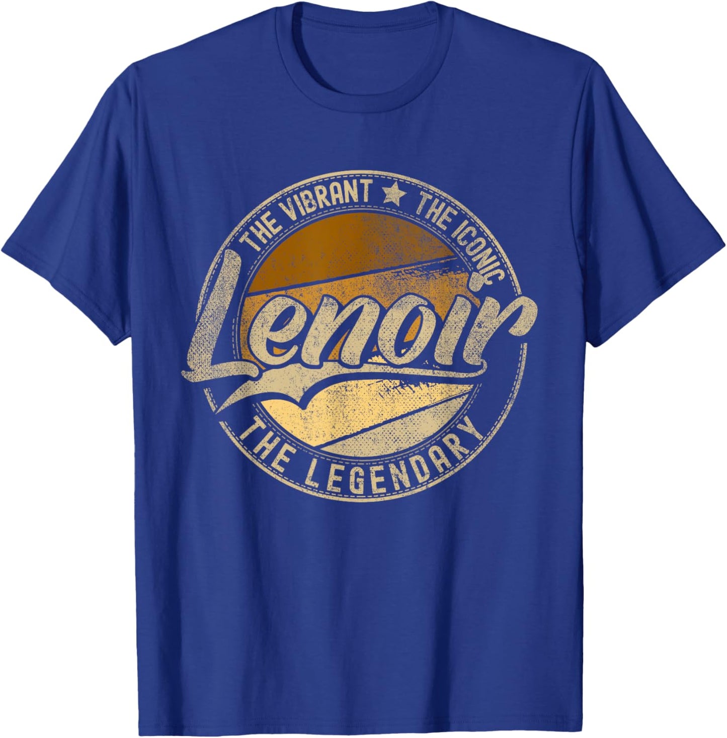 Lenoir NC | North Carolina | Vintage Distressed T-Shirt - T-Shirt | Royal