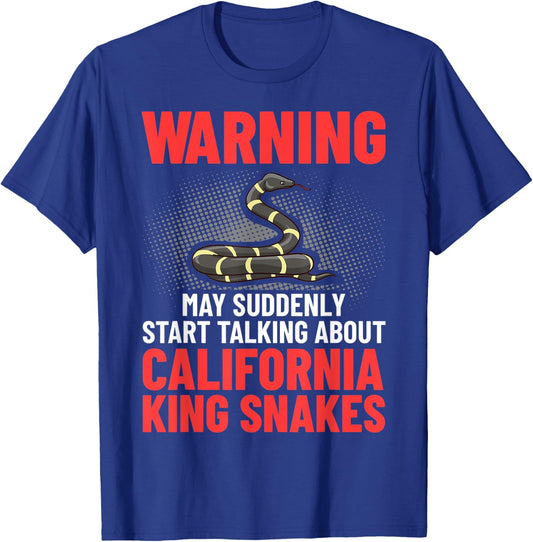 California King Snake High White Habitat T-Shirt - T-Shirt | Royal