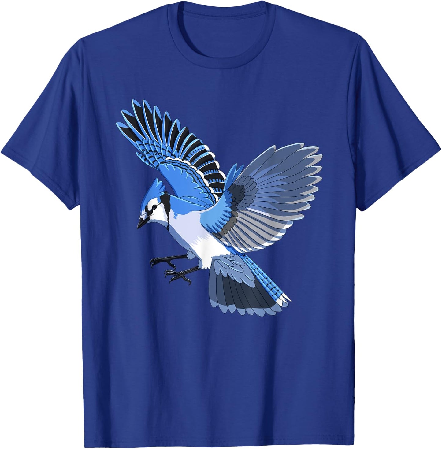 Animal Bird Blue Jay T-Shirt - T-Shirt | Royal