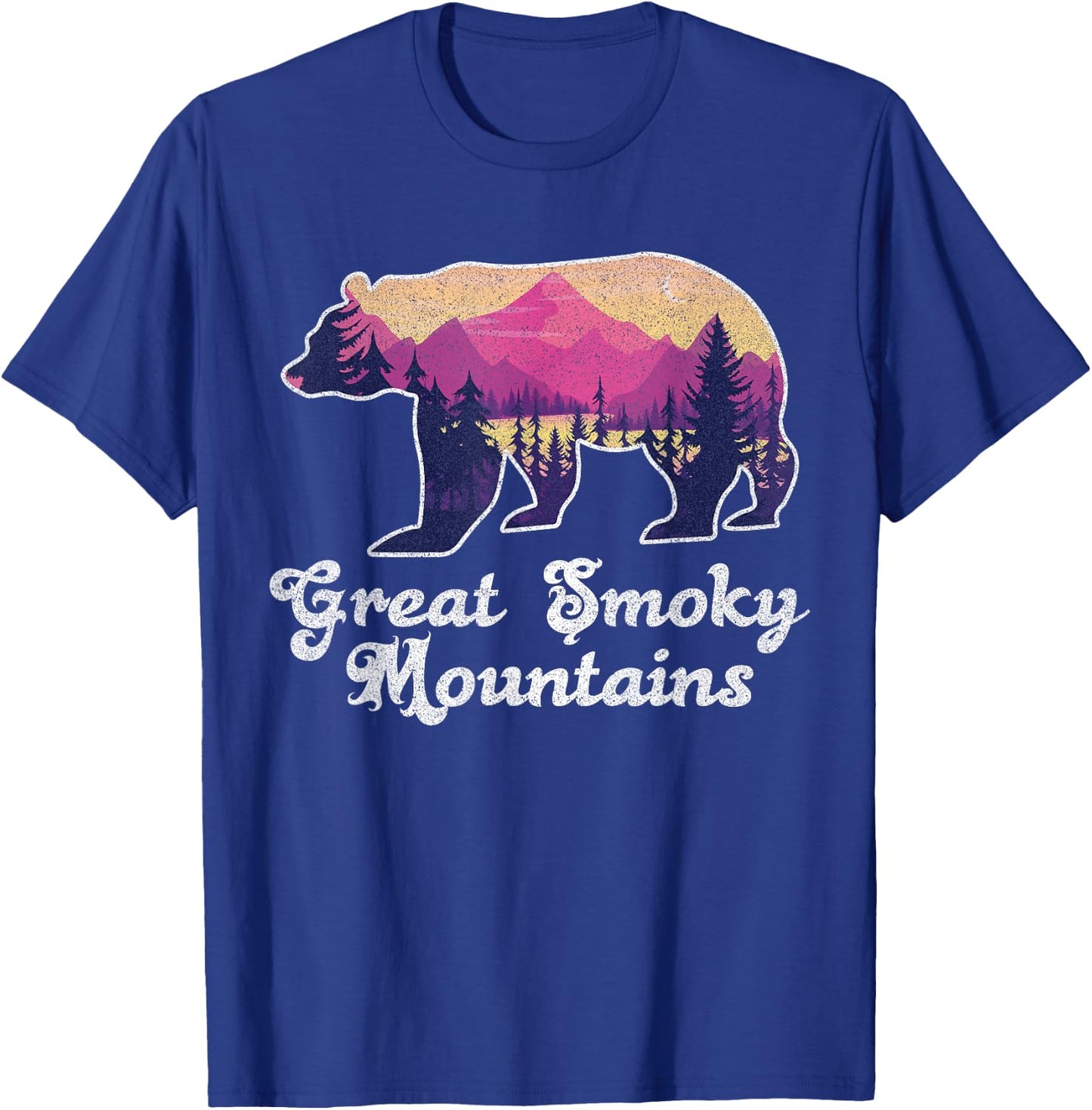 Smoky Mountains Gatlinburg Tennessee Souvenirs T-Shirt - T-Shirt | Royal