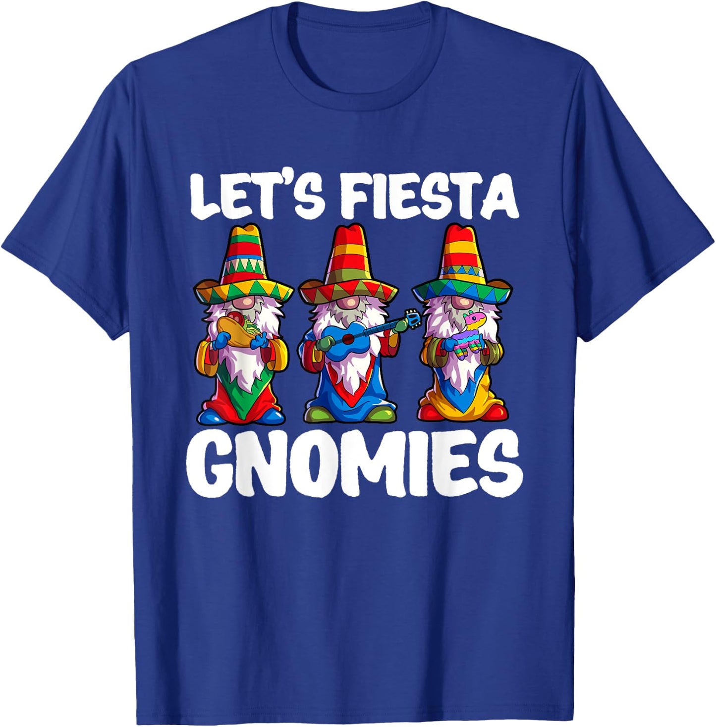 Cinco de Mayo Shirt Gnomes Women Mexican Taco Lover T-Shirt - T-Shirt | Royal