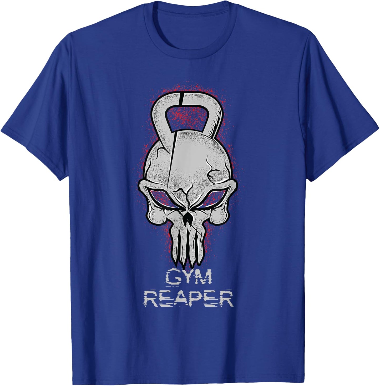 Gym Reaper for your workout. gym exercise fitness T-Shirt - T-Shirt | Royal