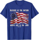Blessed Is The Nation God Is The Lord Christians 4th Of July T-Shirt - T-Shirt | Royal