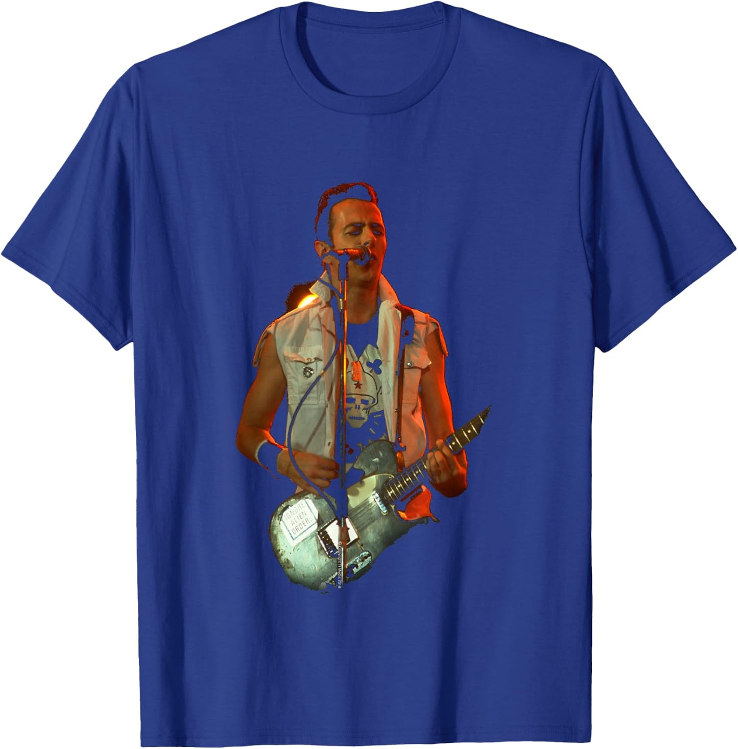TV Times Joe Strummer The Clash Live T-Shirt - T-Shirt | Royal
