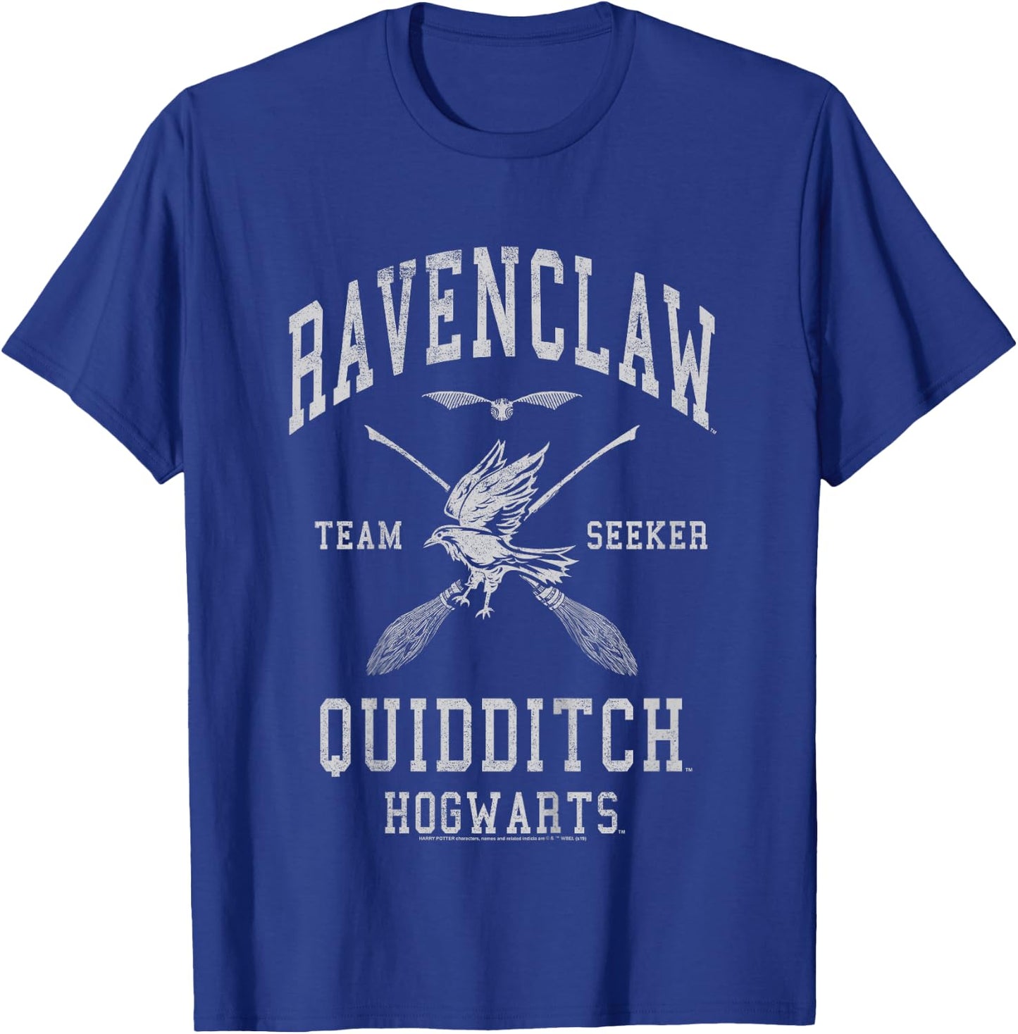Kids Harry Potter Ravenclaw Team Seeker Text T-Shirt - T-Shirt | Royal