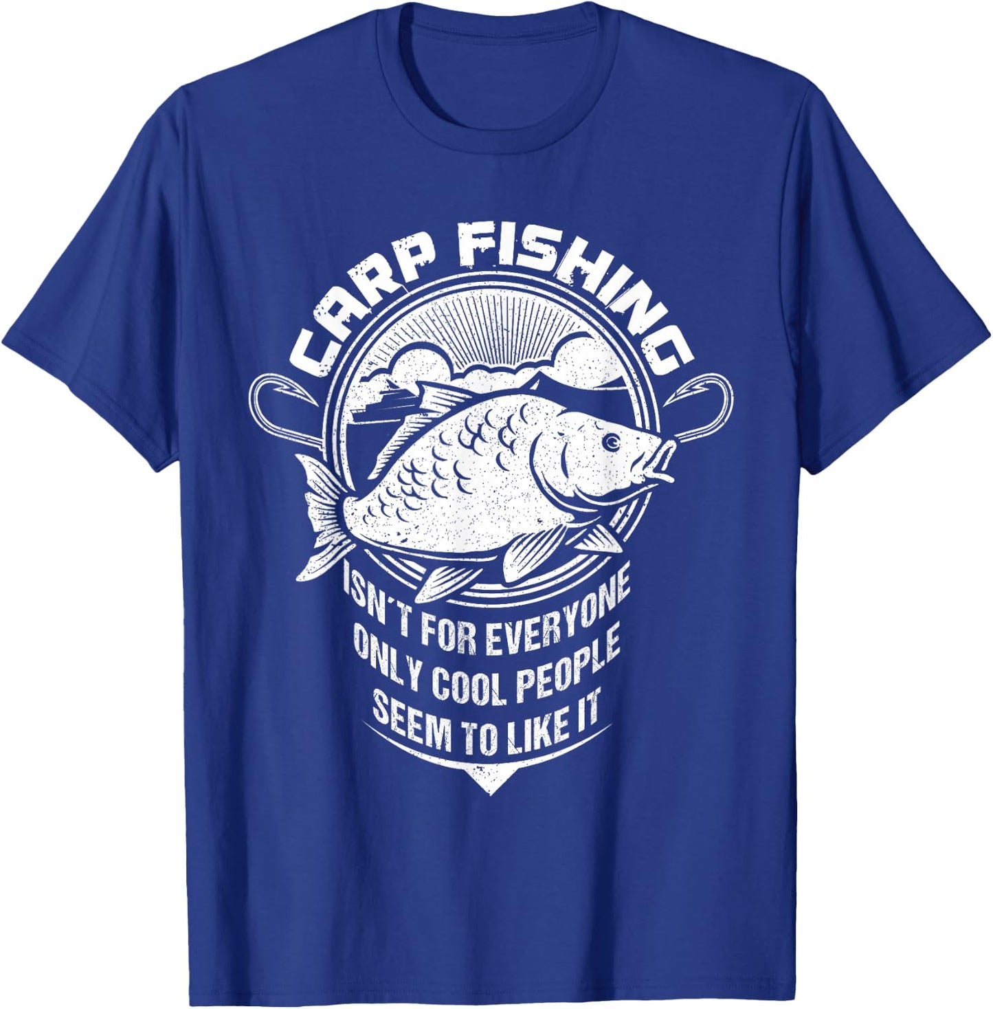 Carp Fishing Design Funny Catfish And Carp T-Shirt - T-Shirt | Royal