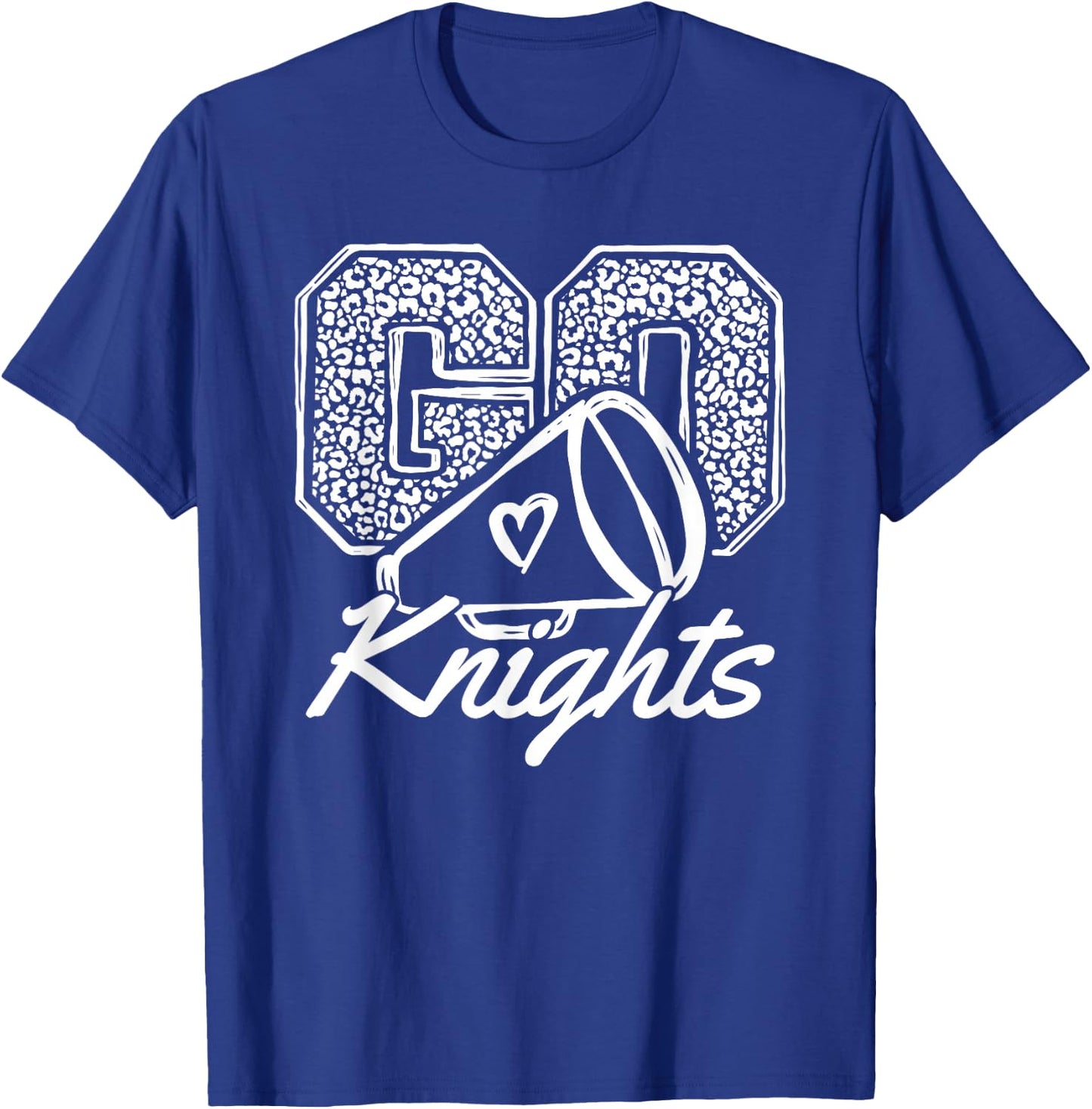 Go Cheer Knights Sports Name Gifts Men Women Boy Girl T-Shirt - T-Shirt | Royal
