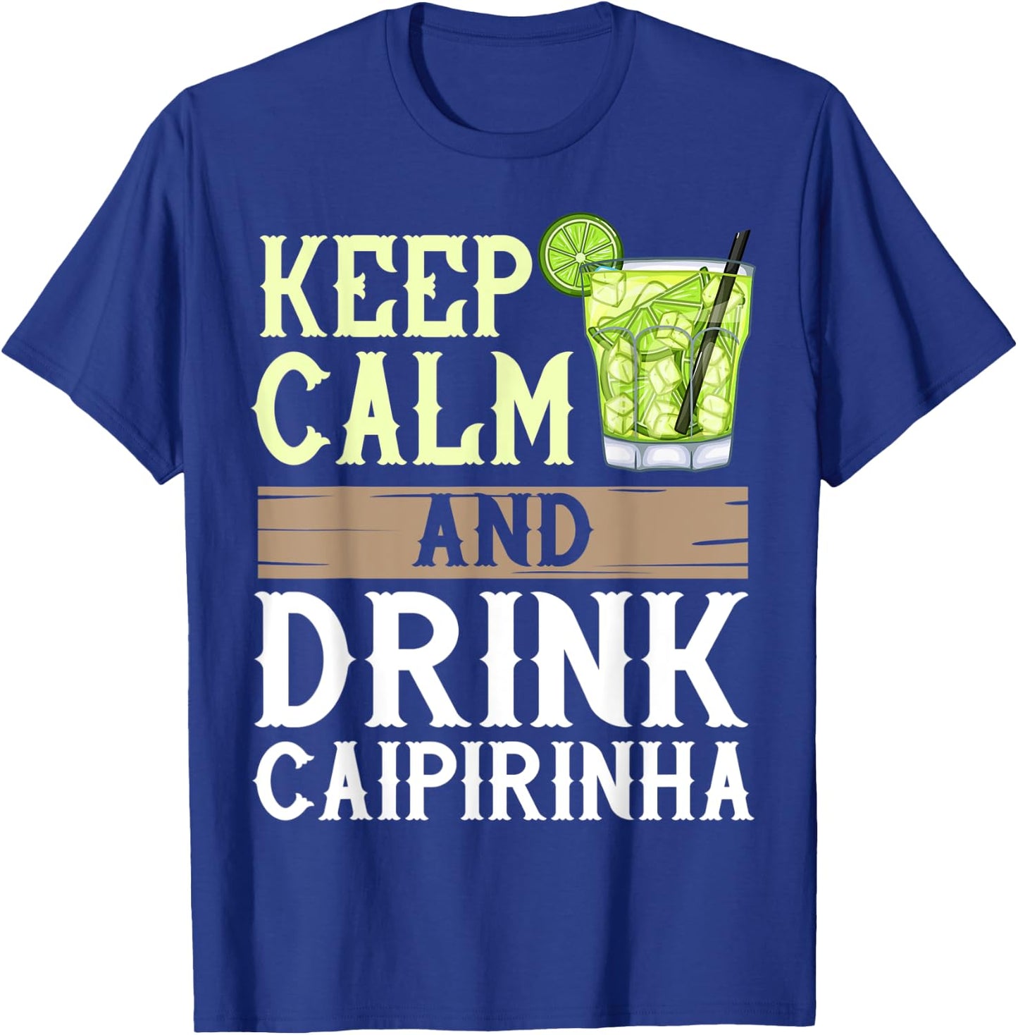 Caipirinha Drink Cocktail Brazil T-Shirt - T-Shirt | Royal