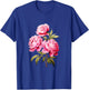 Peony Shirt Beautiful Pink Peonies Flowers T-Shirt - T-Shirt | Royal