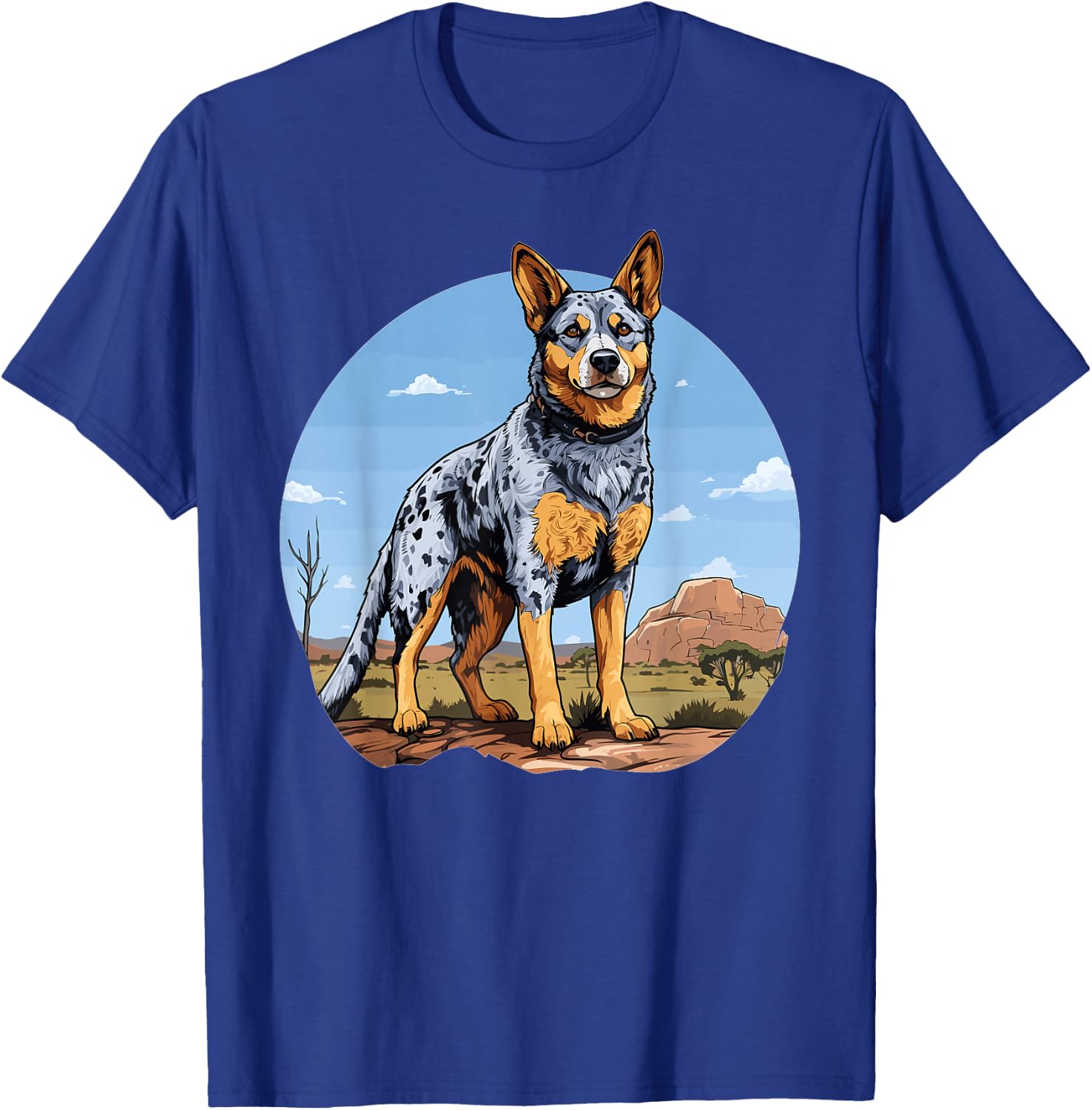 Australian Cattle Dog Mom Dog Australian Cattle Dog T-Shirt - T-Shirt | Royal