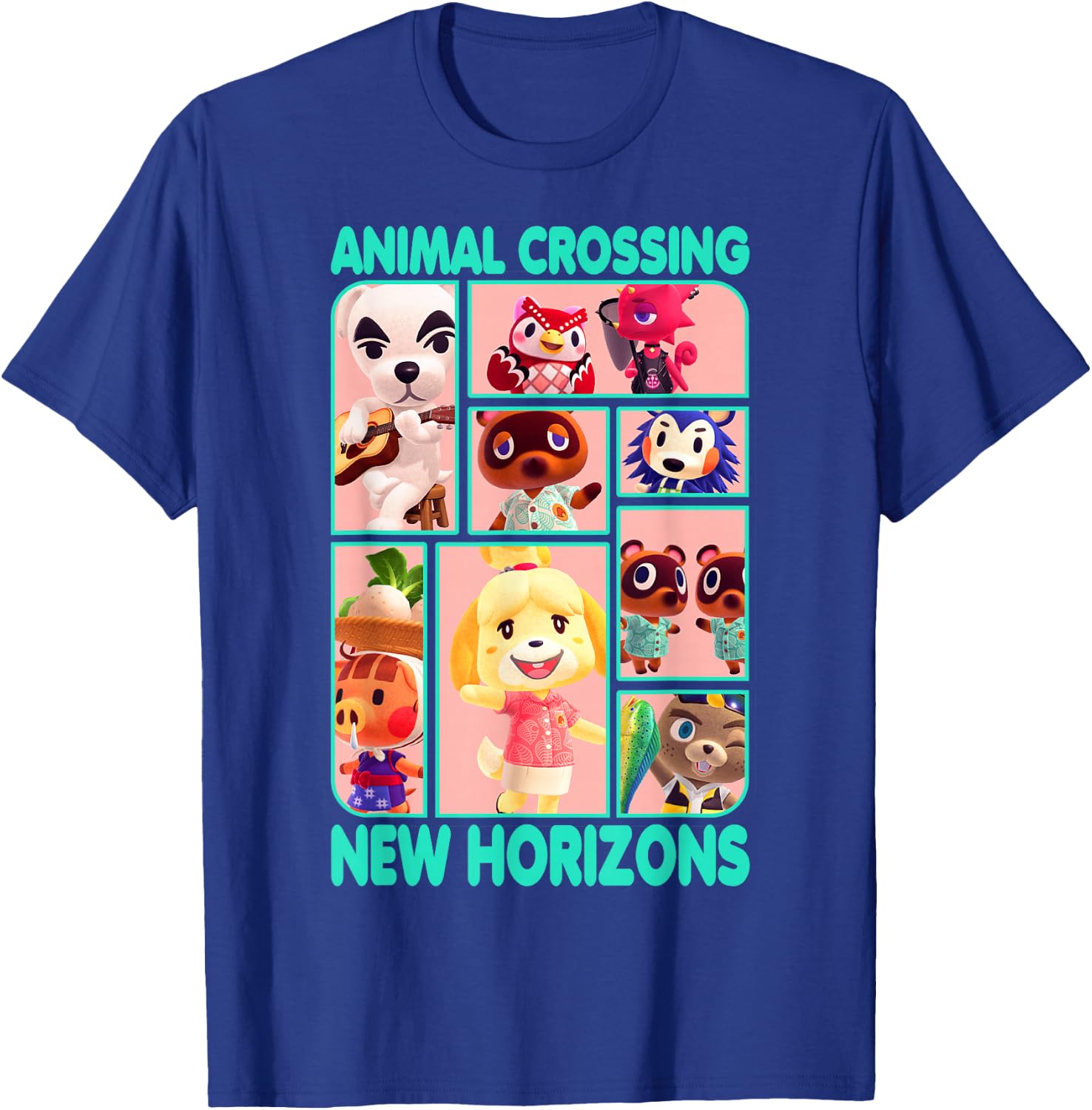 Animal Crossing: New Horizons Nintendo Friends Box Up T-Shirt - T-Shirt | Royal