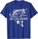 Reel Cool Grandpa Fishing Gifts Grandpa Father's Day T-Shirt - T-Shirt | Royal