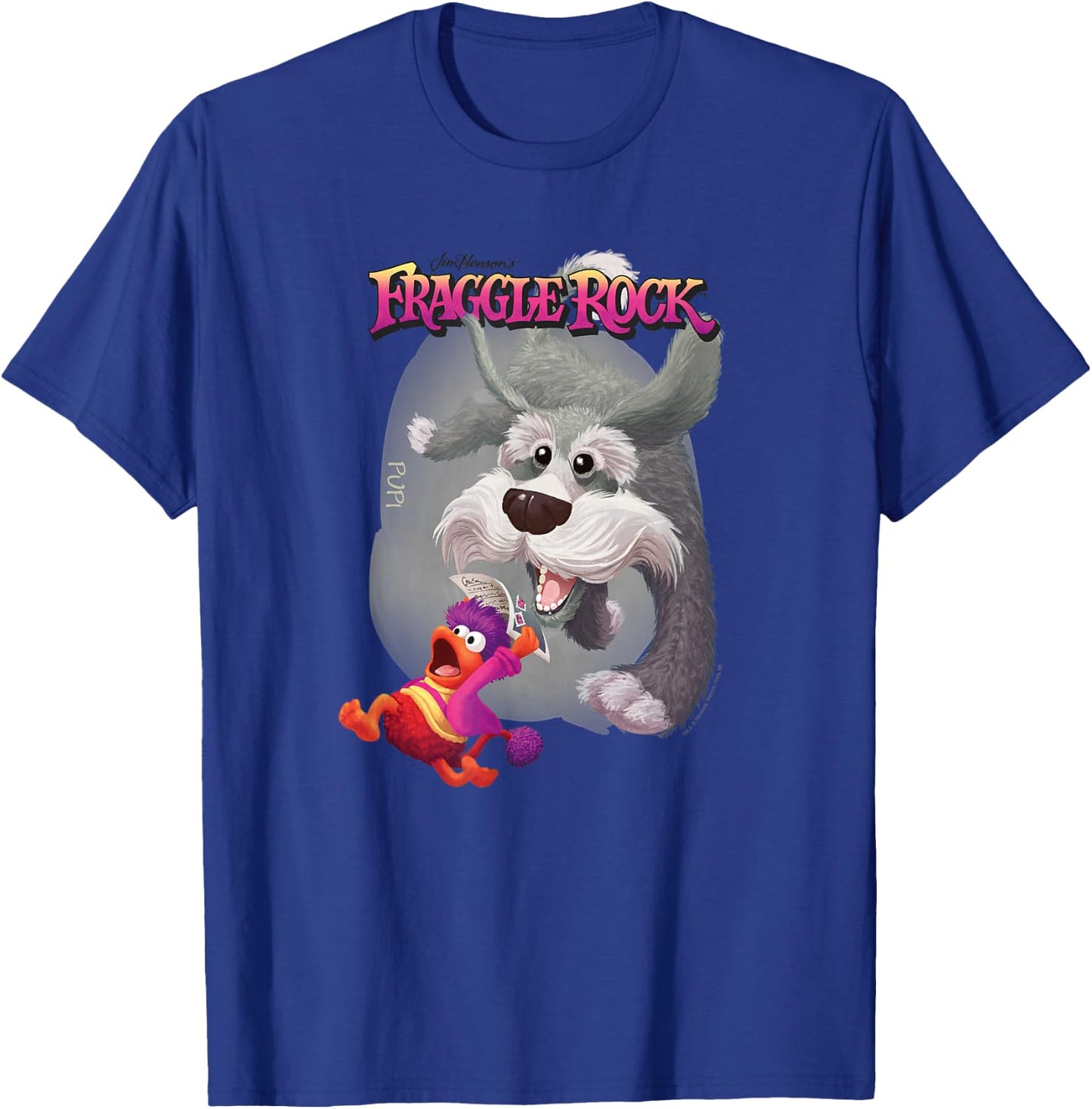 Fraggle Rock in Pursuit T-Shirt - T-Shirt | Royal