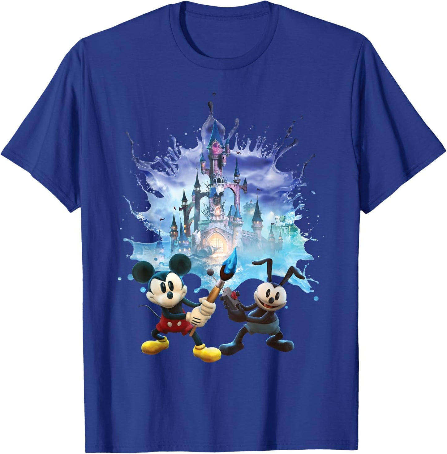 Disney Epic Mickey Portal Portrait Small T-Shirt - T-Shirt | Royal