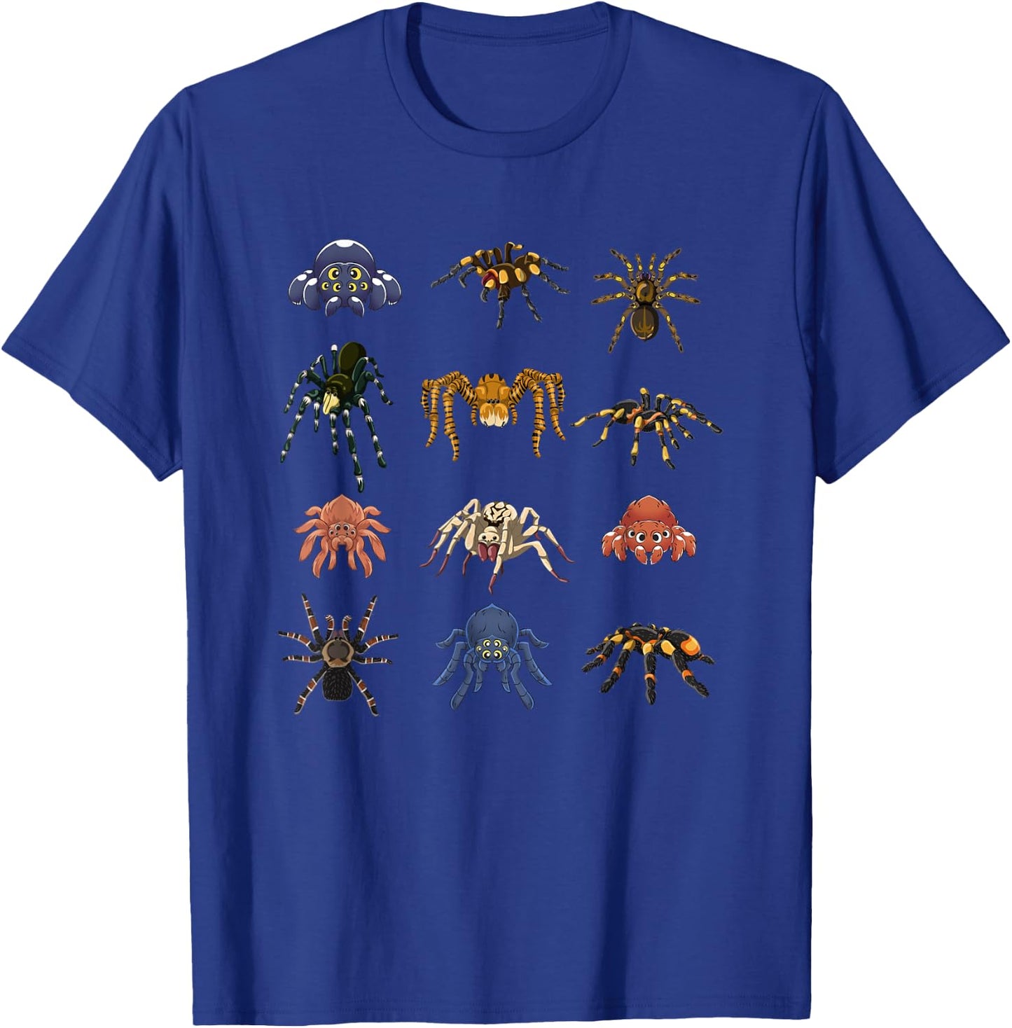 Spider Animal Gifts Black Short Sleeve , Tarantula Arthropod Spider for Arachnid Enthusiasts, -Kids, Small T-Shirt - T-Shirt | Royal