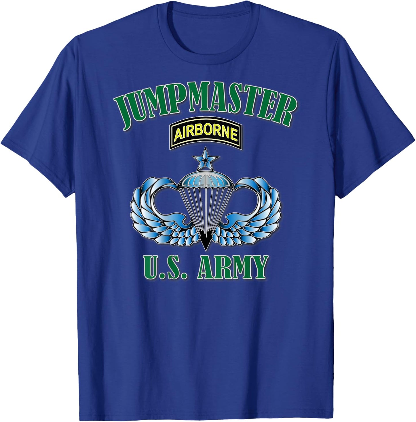 Jumpmaster- Senior Wings (Back Design) T-Shirt - T-Shirt | Royal
