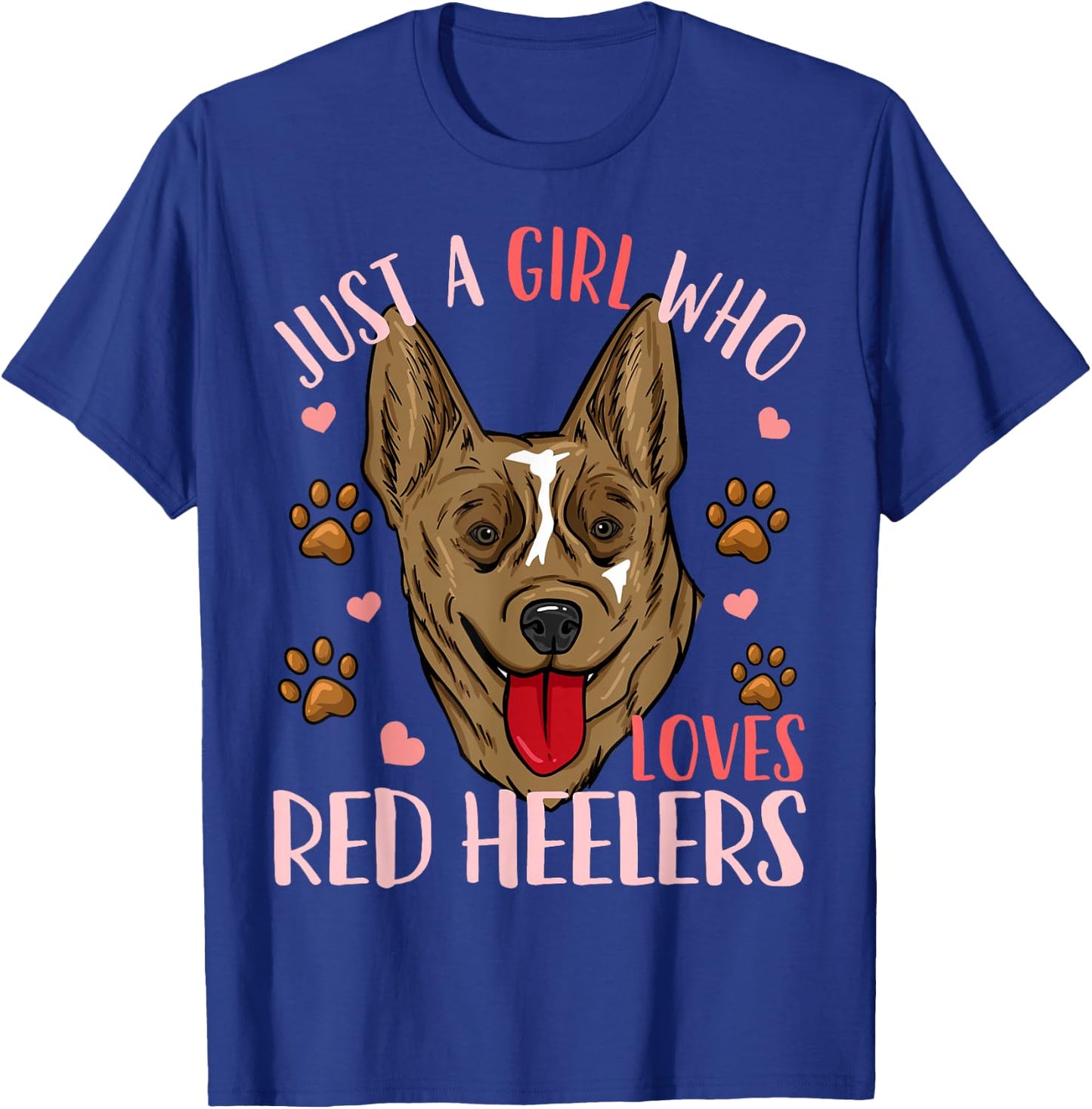 Red Heeler T-Shirt - T-Shirt | Royal