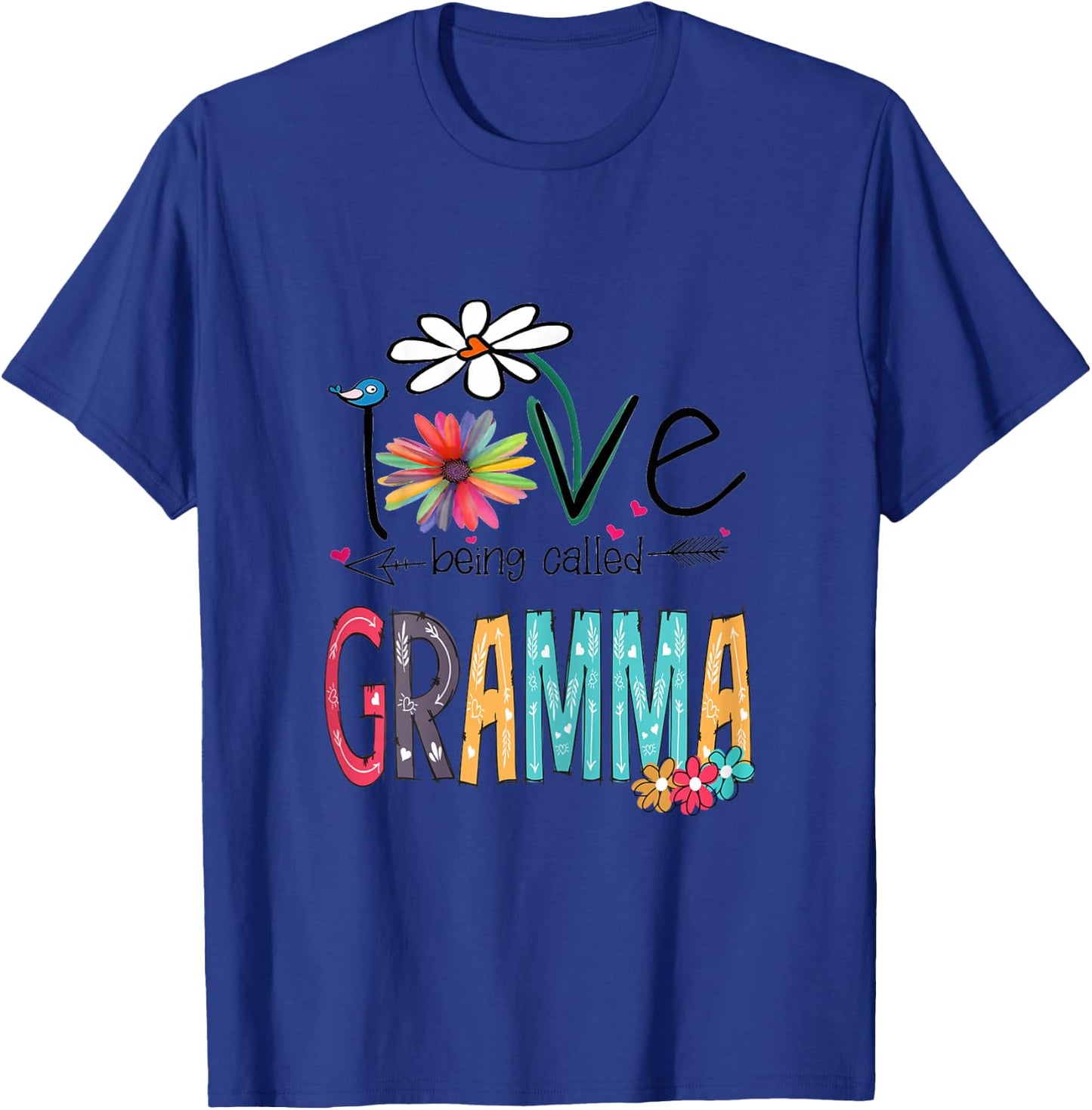 Gramma Gift I Love Being Called Mother's Day T-Shirt - T-Shirt | Royal