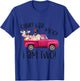 Oink Baa Moo I Am Two Farm Animals Pink Truck Birthday Girl T-Shirt - T-Shirt | Royal